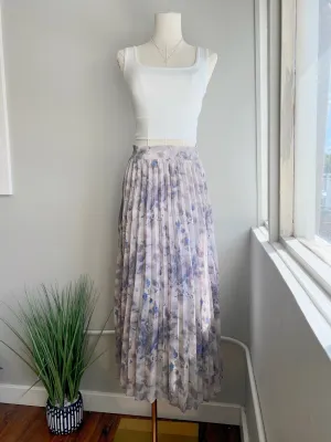 Accordion Pleated Maxi Skirt (FINAL SALE)