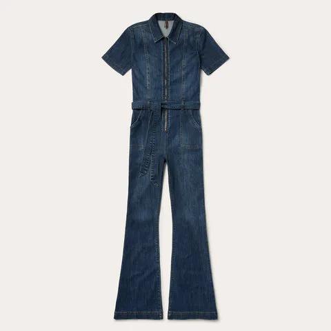 Alexis Dark Denim Women's Jumpsuit