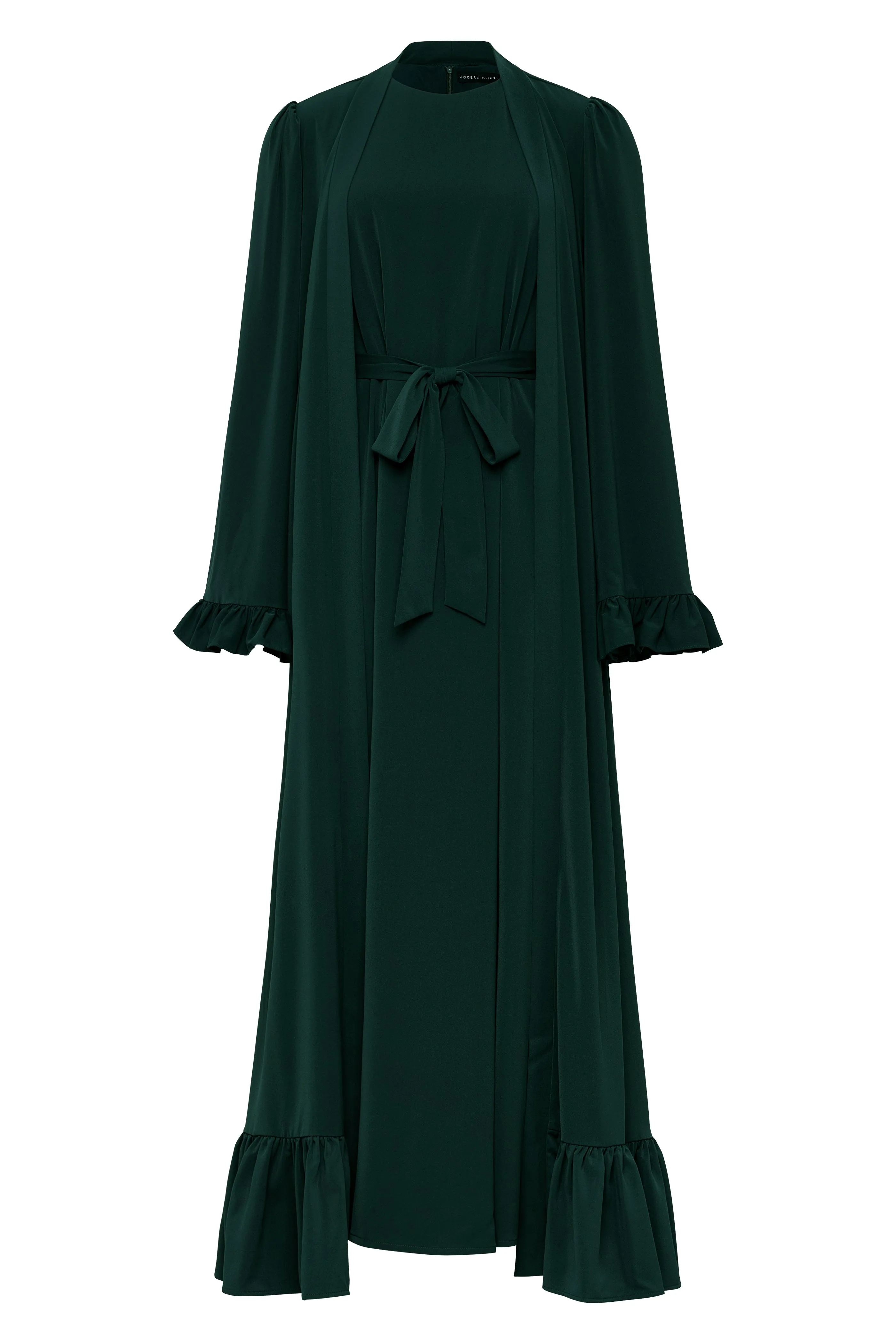 Ayah Abaya Set - Deep Green