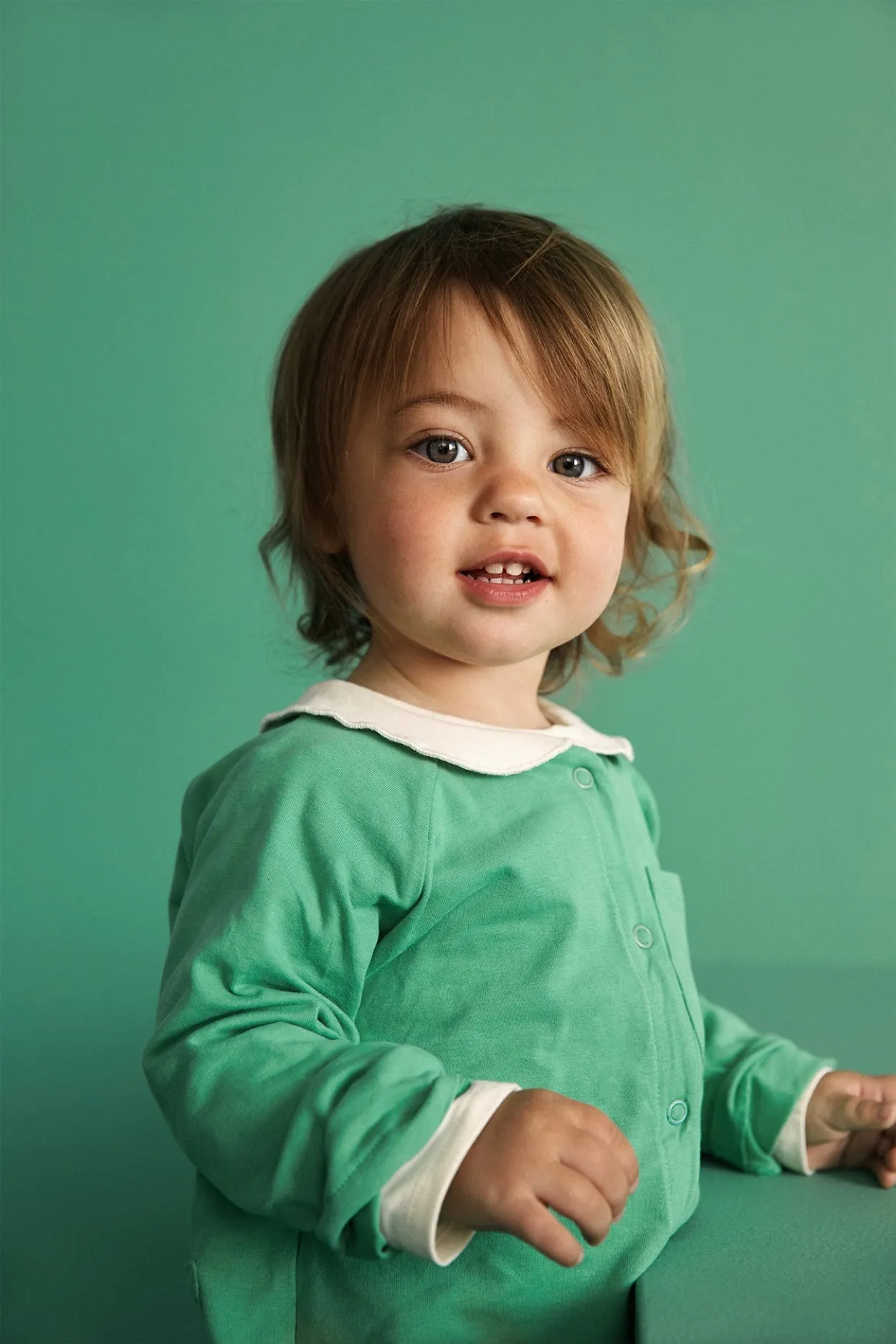 Baby Overall | Bright Green