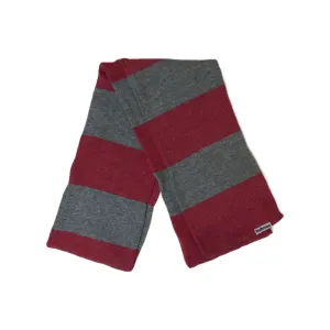 Badknees Scarf- Grey and Red