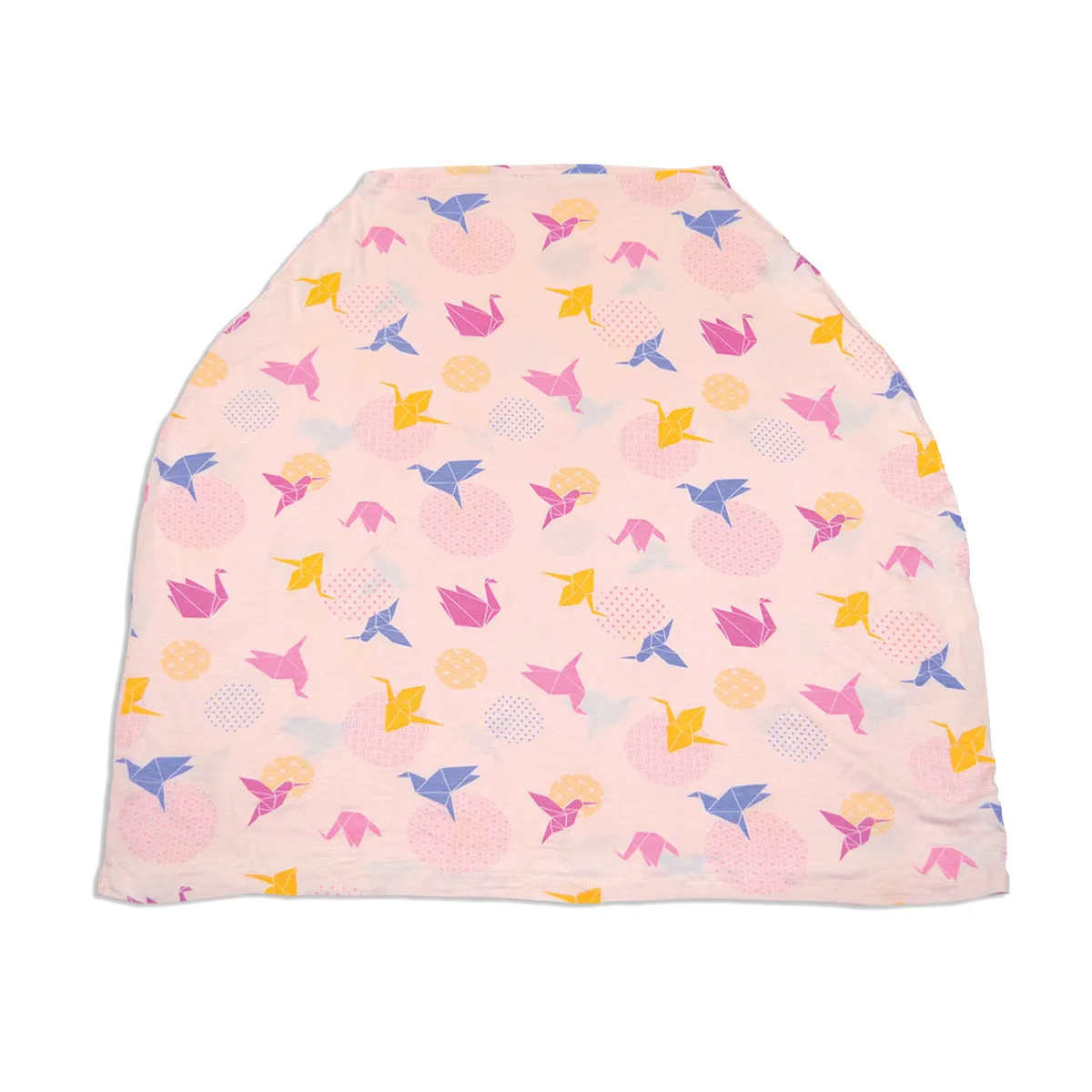 Bamboo Baby Cover & Nursing Poncho (Origami Print)