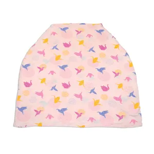 Bamboo Baby Cover & Nursing Poncho (Origami Print)