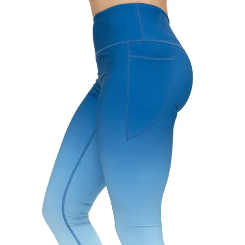 Blue Ombre Leggings