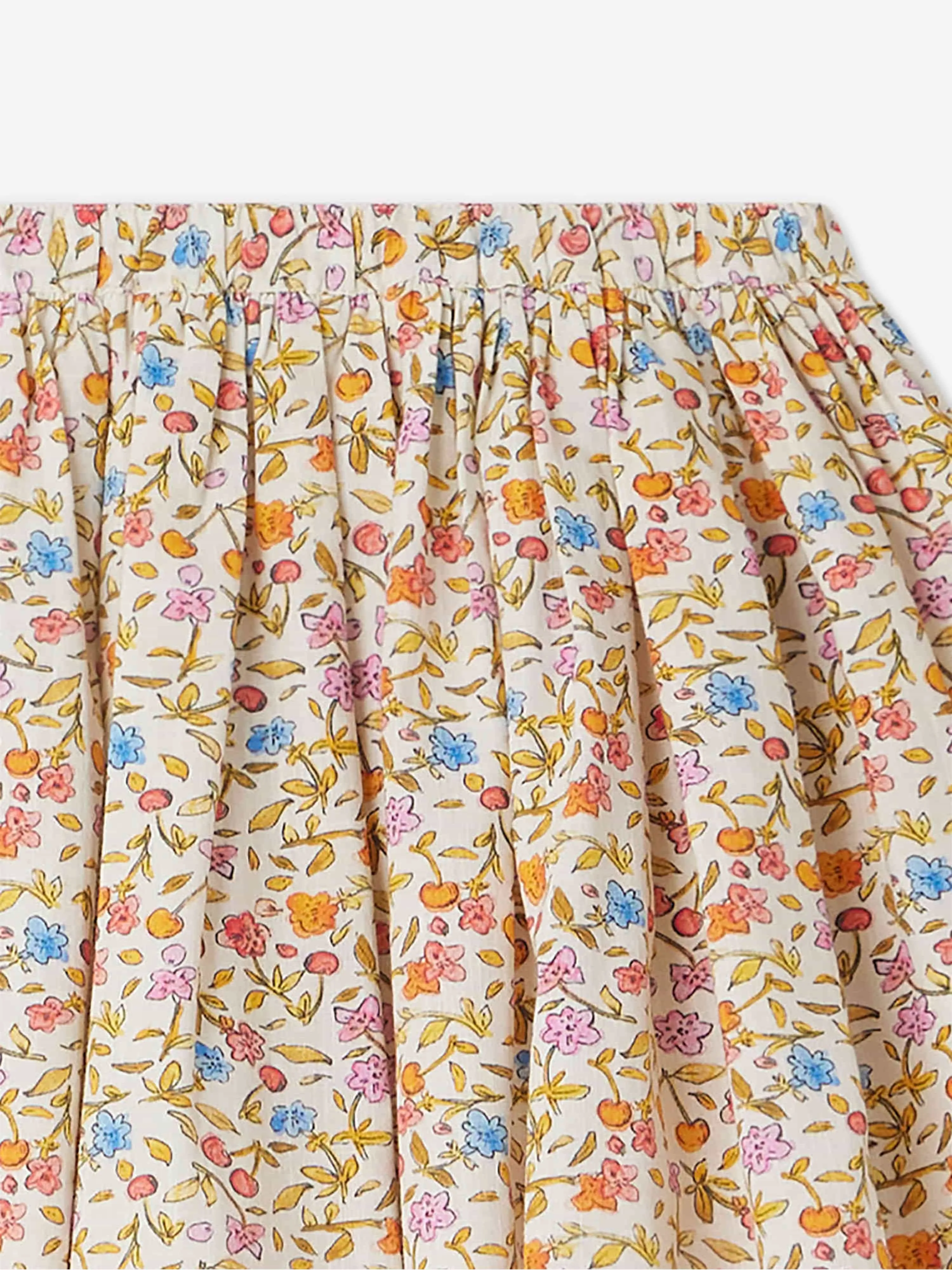 Bonpoint Girls Suzon Floral Skirt in Multicolour