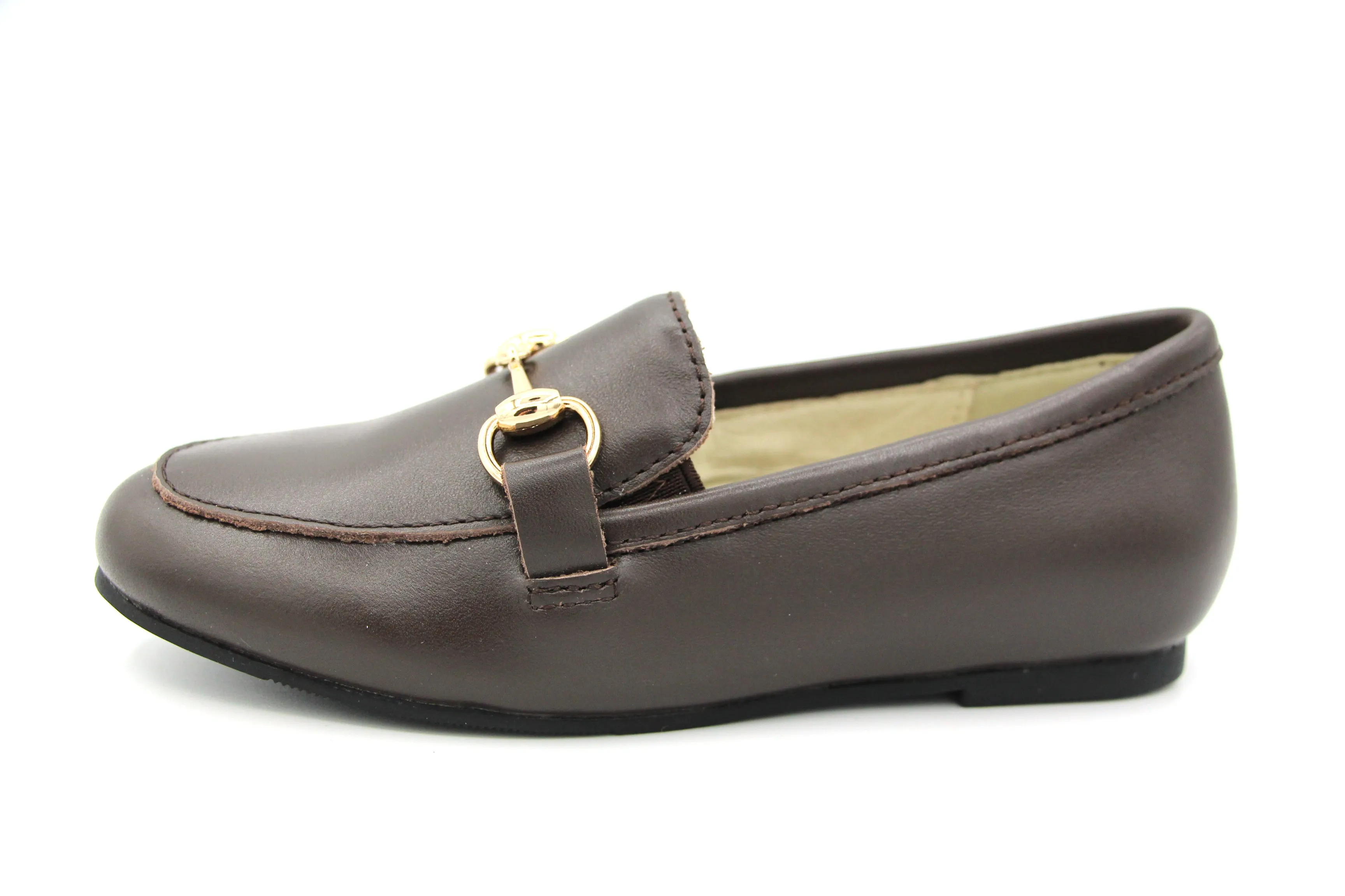 Boutaccelli  Brown Slip On With Chain Kennedy