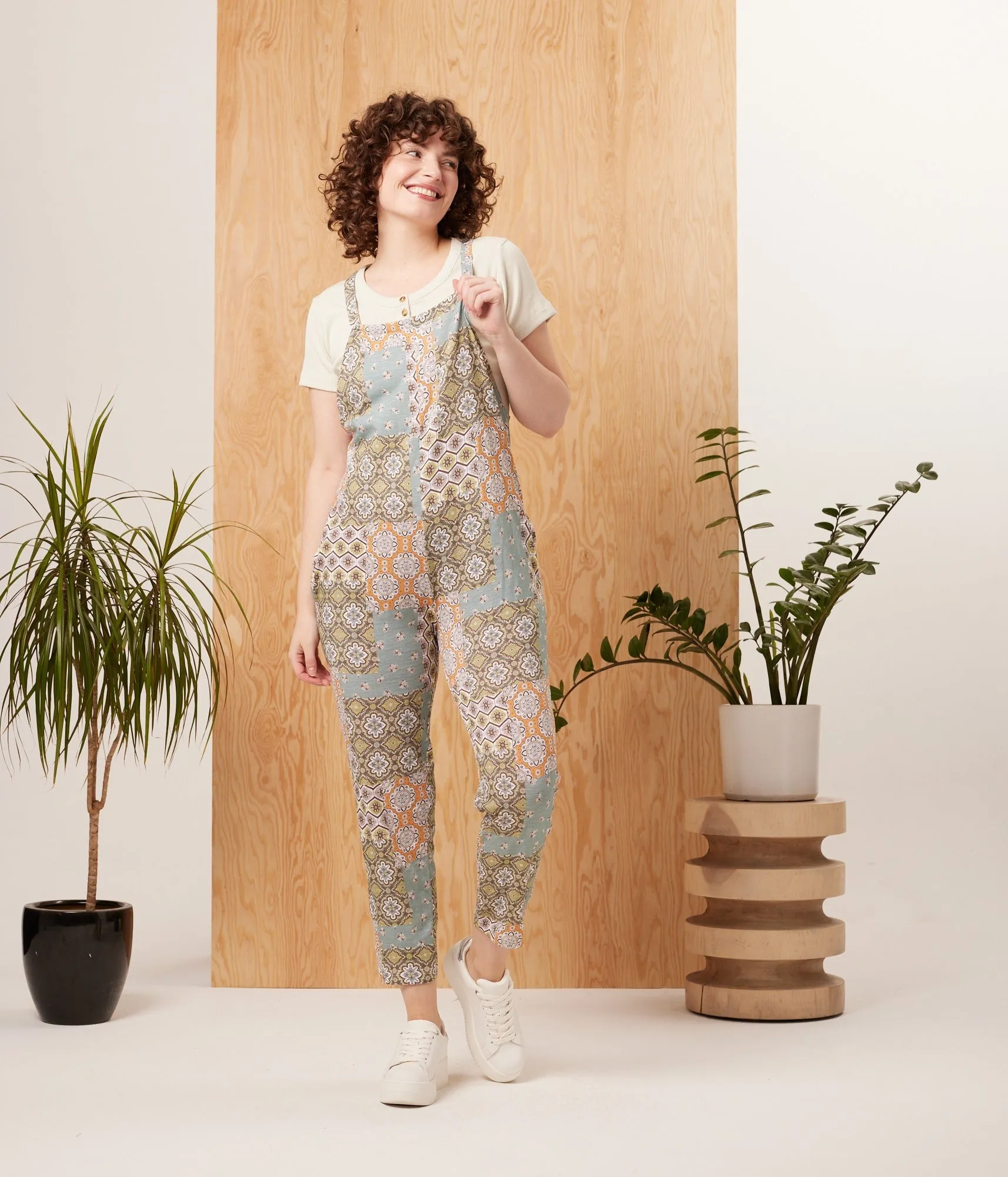 Cadence Overall - Patchwork