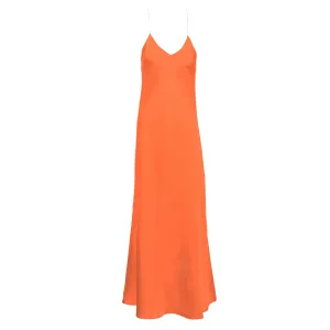 Citrus Maxi Slip Dress