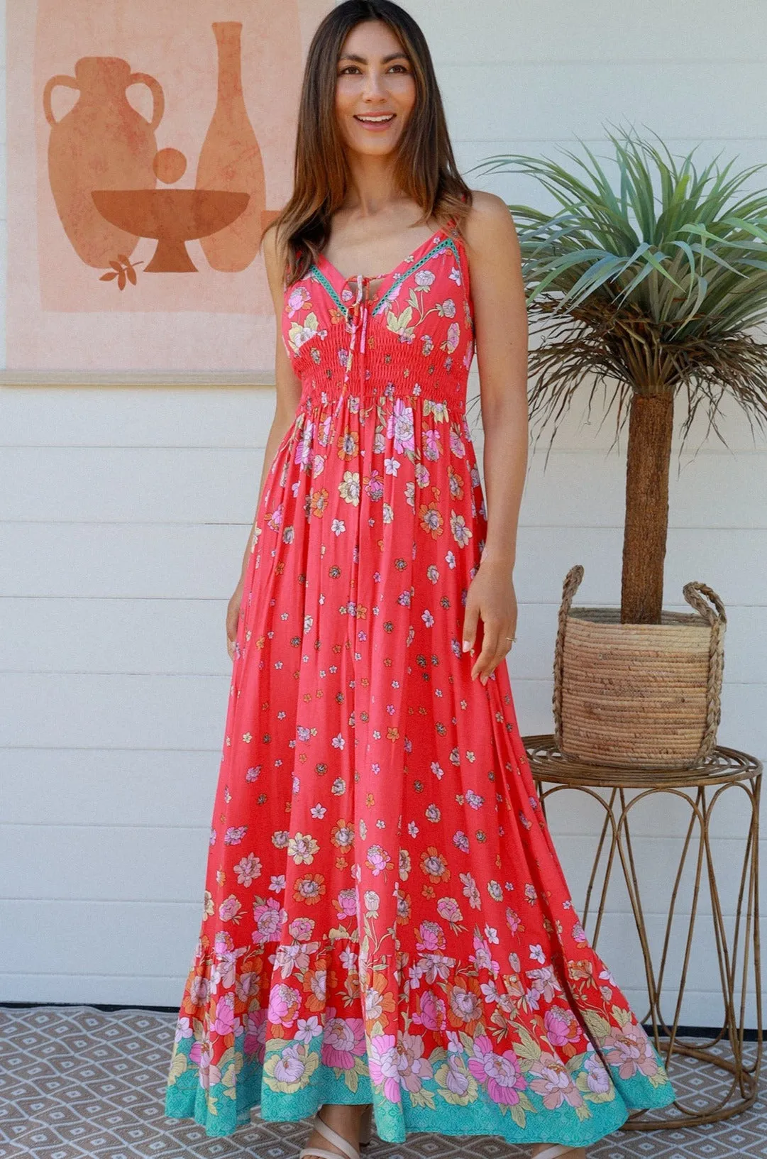 CLAUDETTE SLIP MAXI DRESS