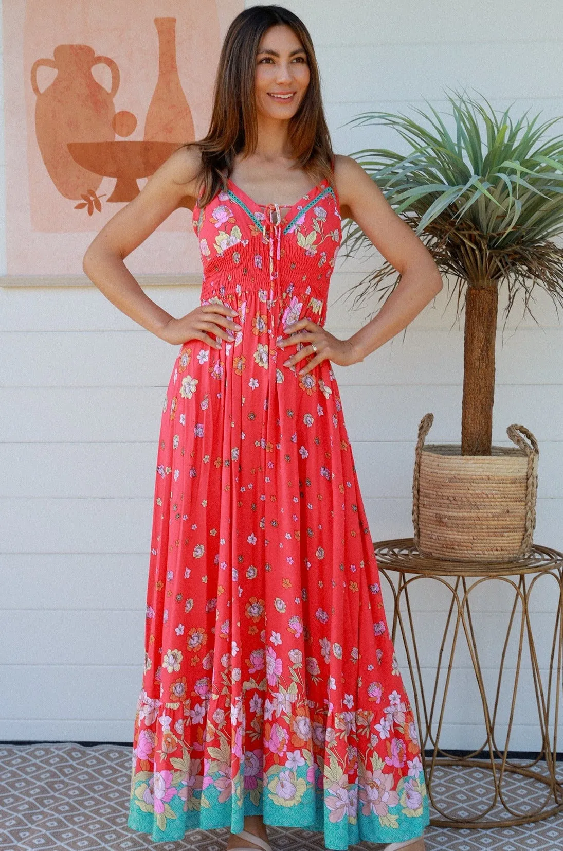 CLAUDETTE SLIP MAXI DRESS