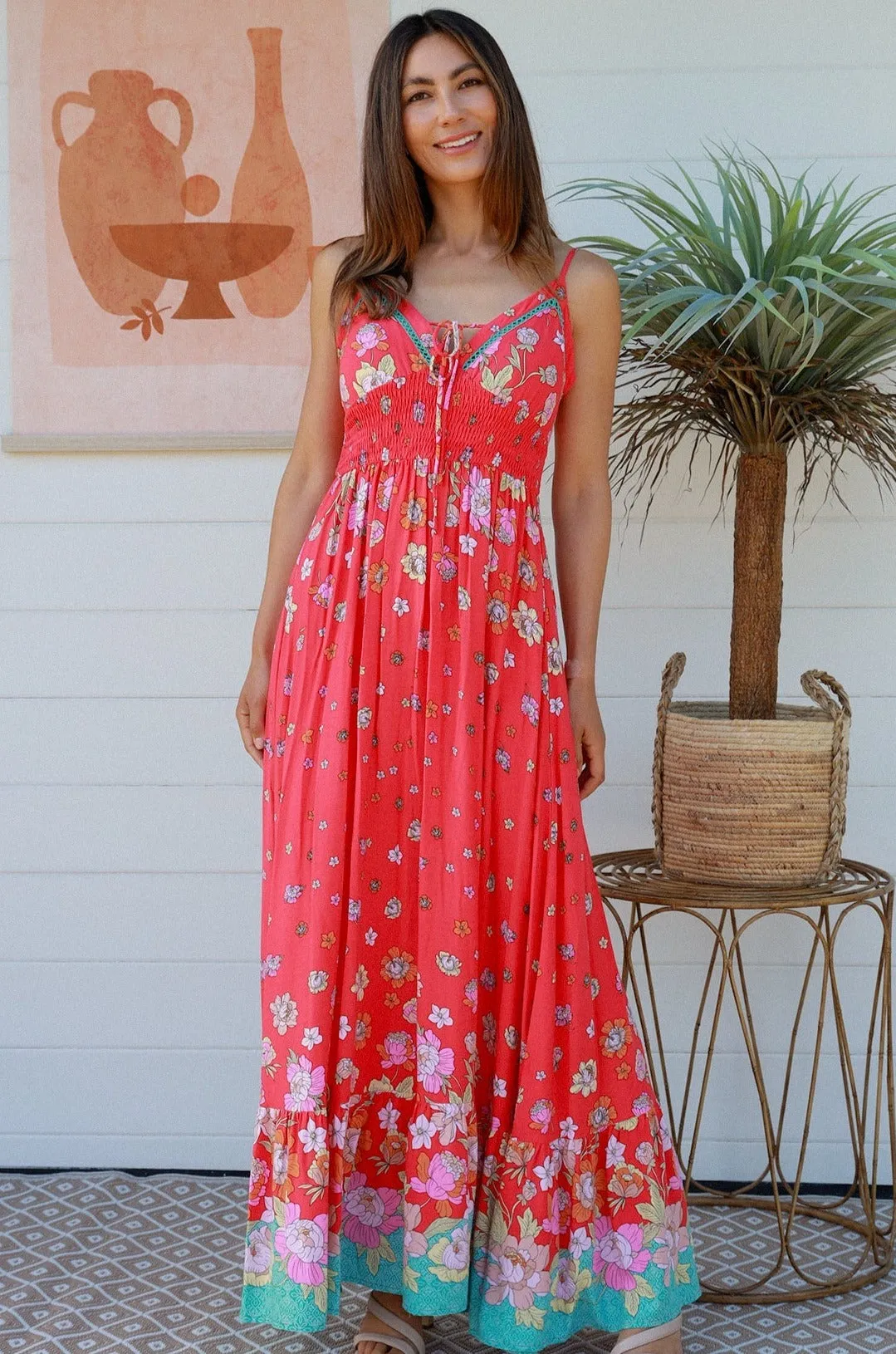 CLAUDETTE SLIP MAXI DRESS