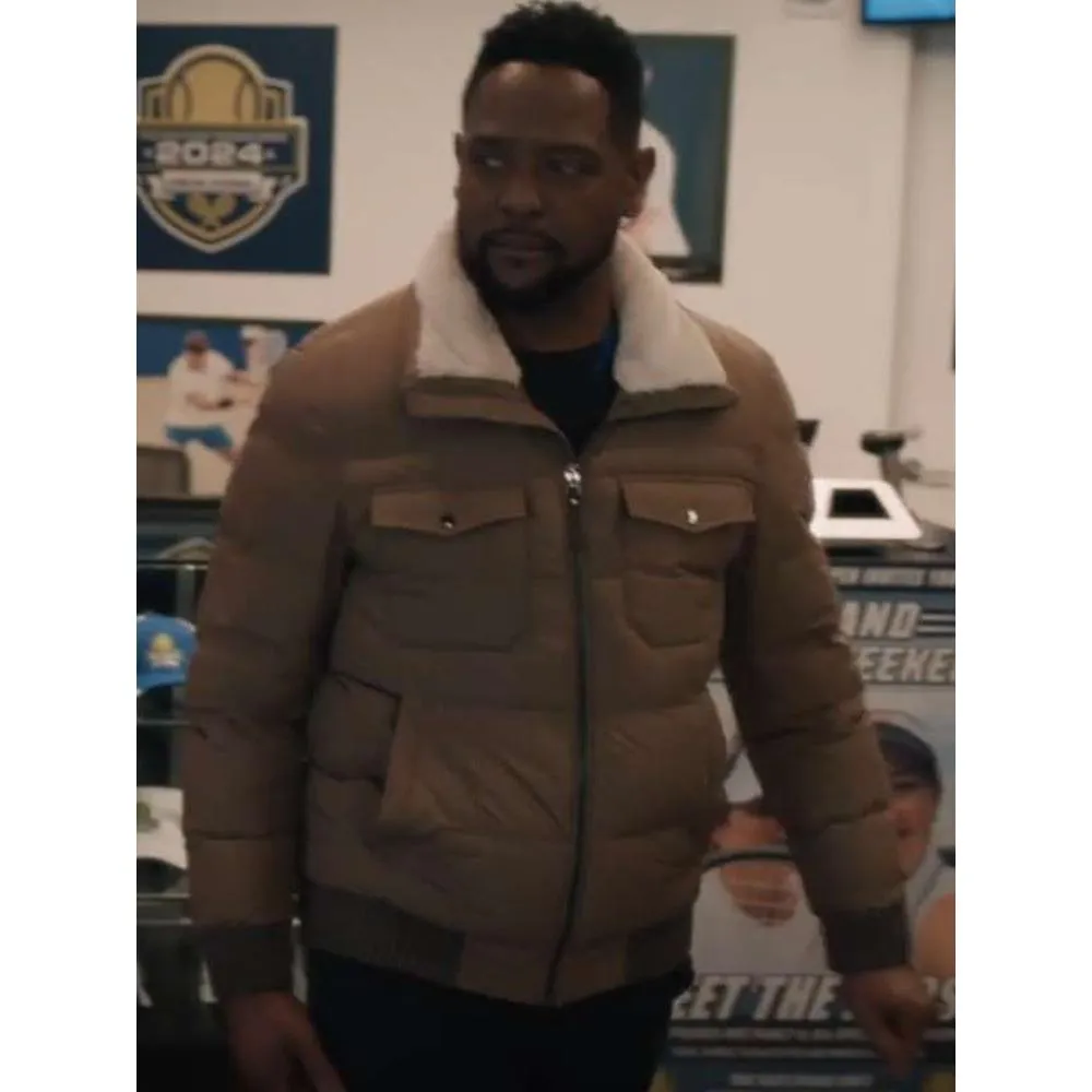 Cliff Mcgrath Blair Underwood Elsbeth Shearling Brown Puffer Jacket