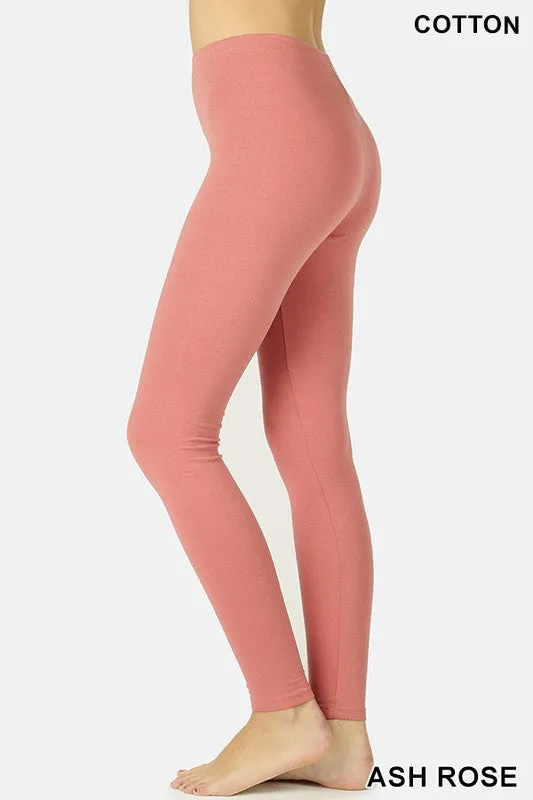 Cotton Full Length Leggings