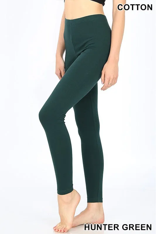 Cotton Full Length Leggings