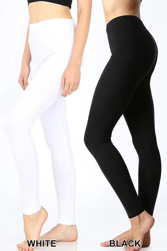 Cotton Full Length Leggings