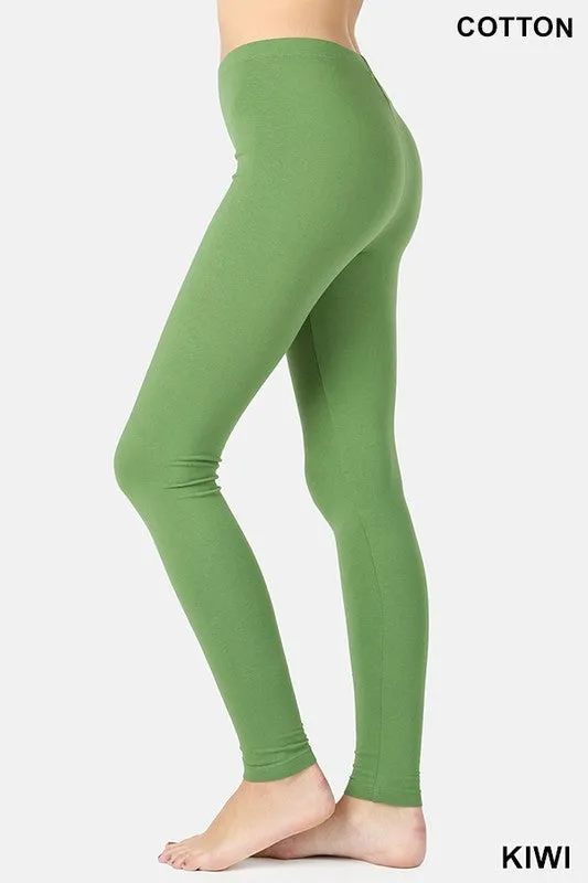 Cotton Full Length Leggings