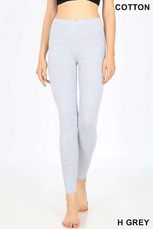 Cotton Full Length Leggings