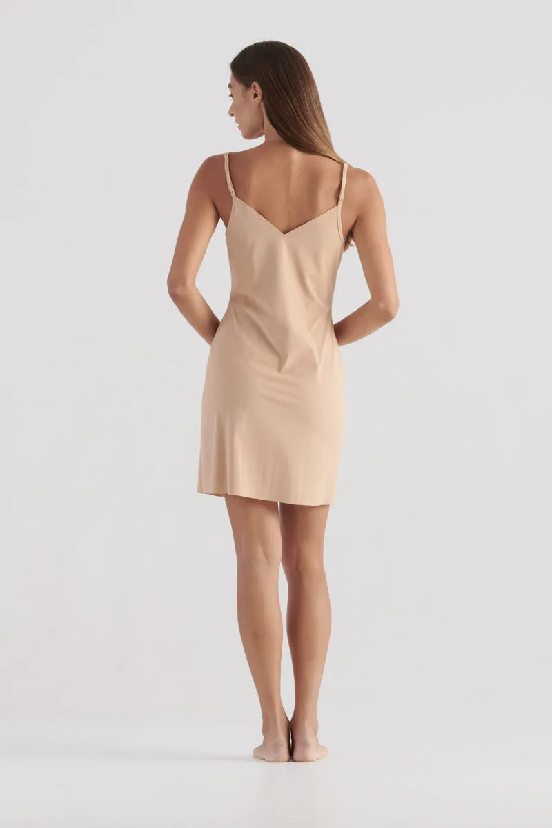 Elka Slip Dress Medium Nude