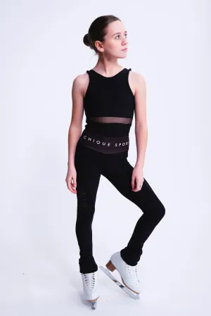 Empower On-Ice Leggings in Black