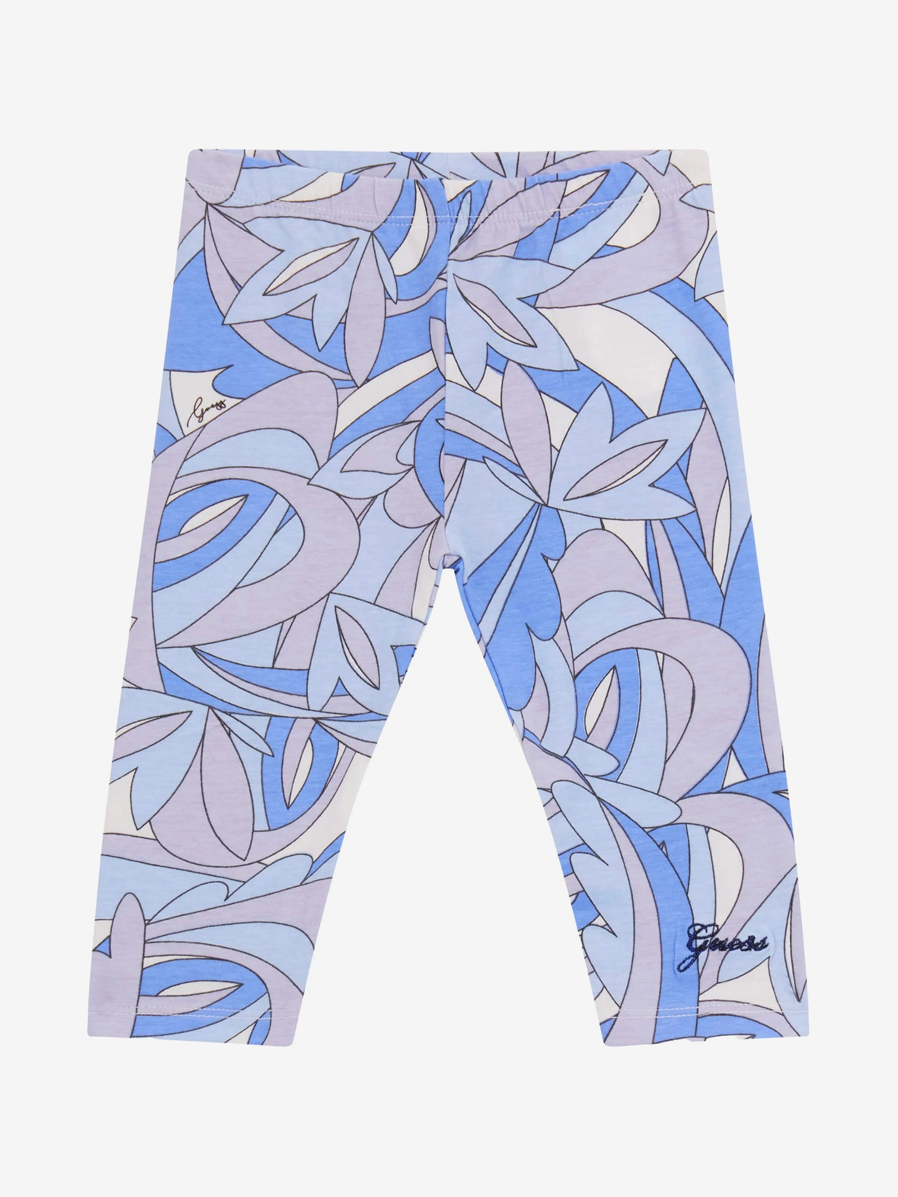 Guess Girls Abstract Leggings in Blue