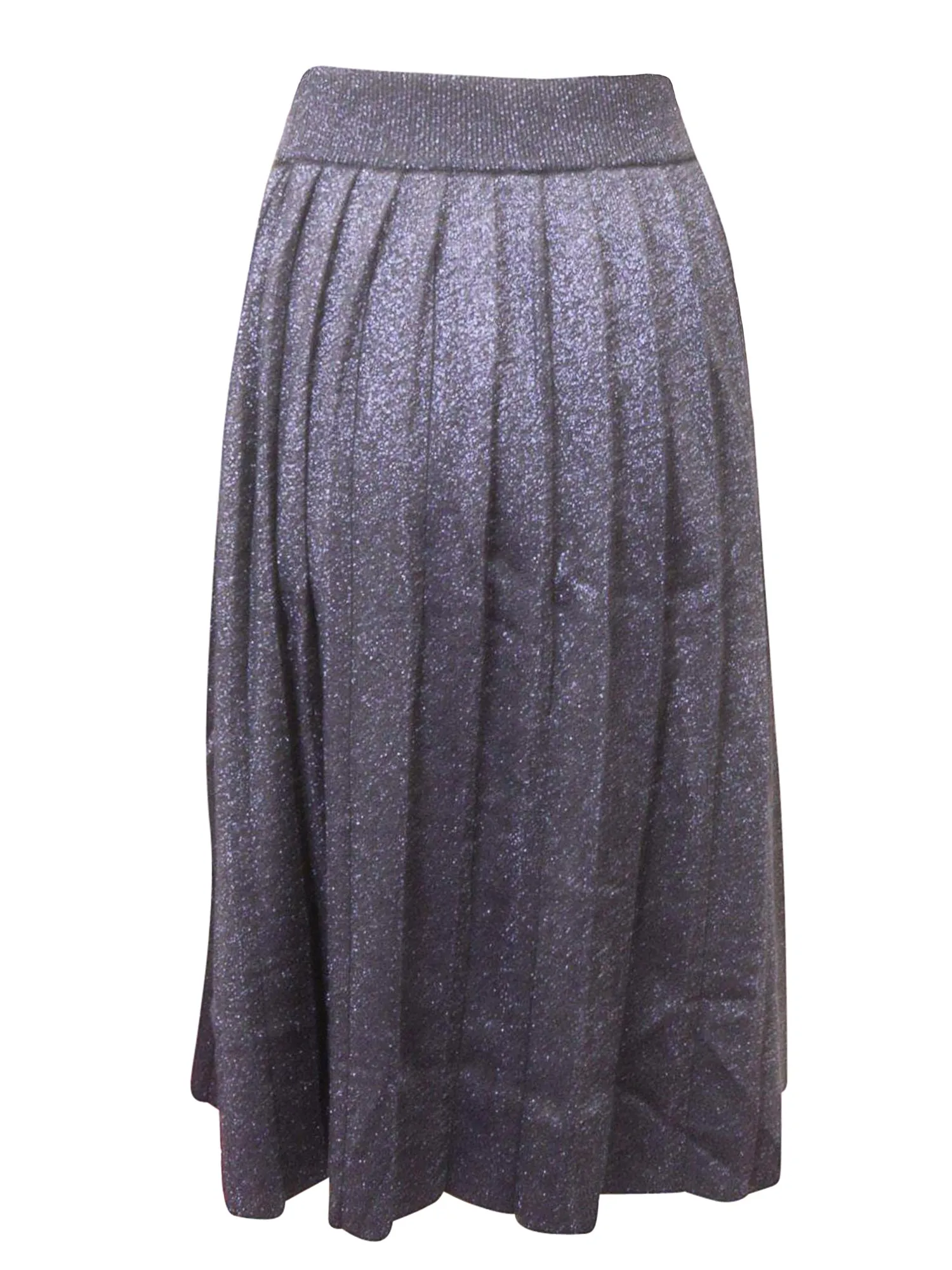 Harper Ribbed Knife Pleat Skirt