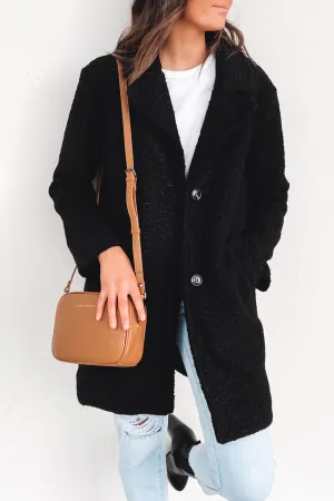 Henderson Teddy Coat Black