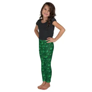 Irish 3D Shamrocks Kid's Leggings