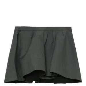 Irregular Pleated Skirt