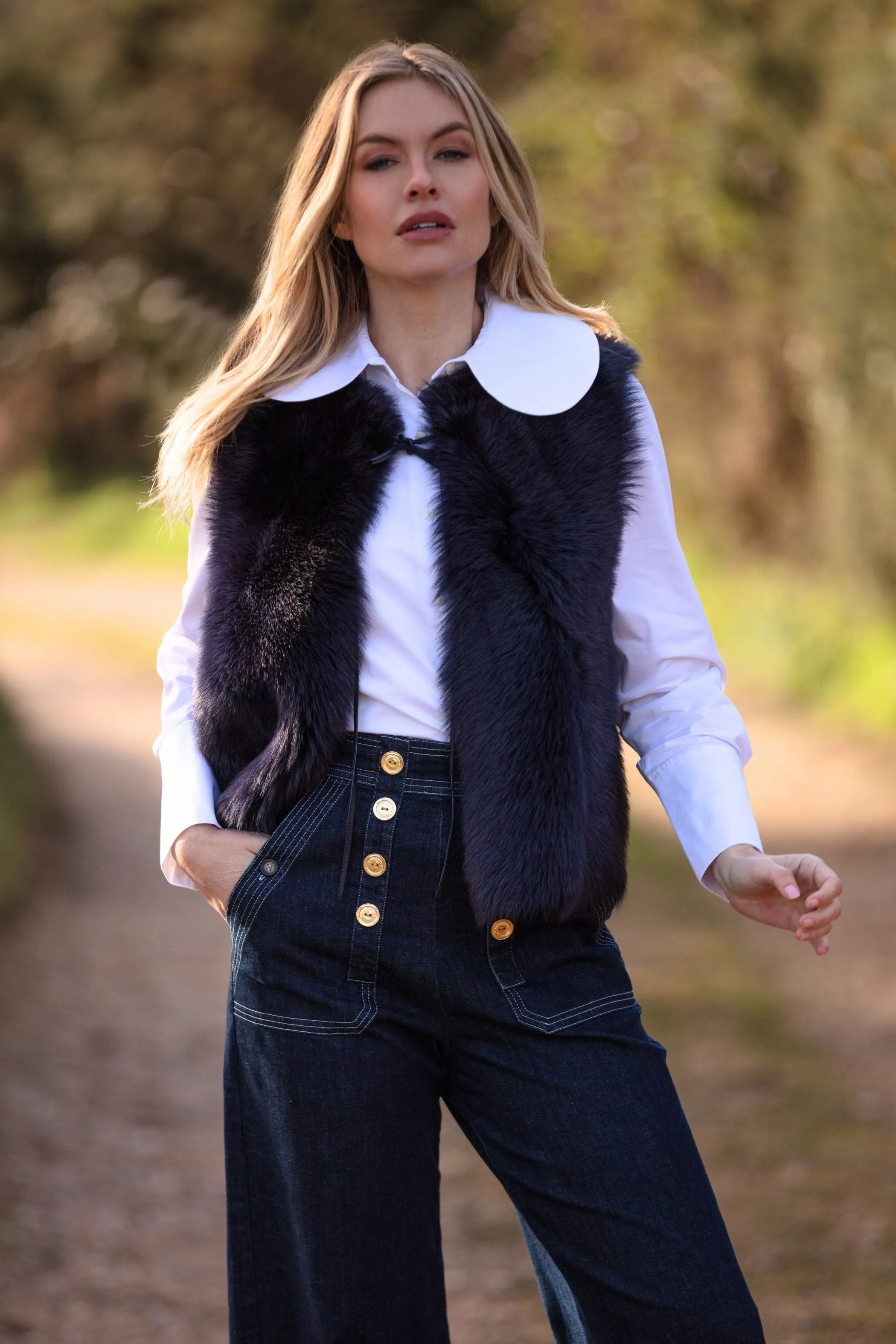 Janie Toscana Reversible Waistcoat