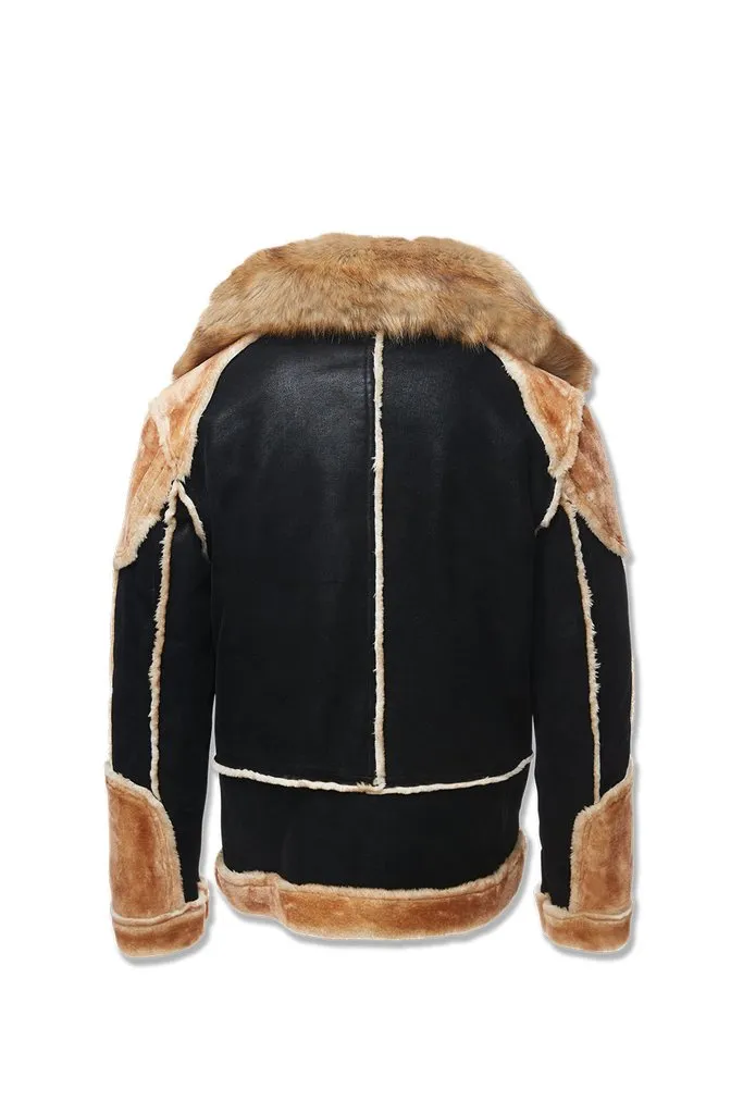 JC Black Coffee Shearling Jacket