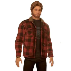 Life Is Strange Characters Red Plaid Jacket