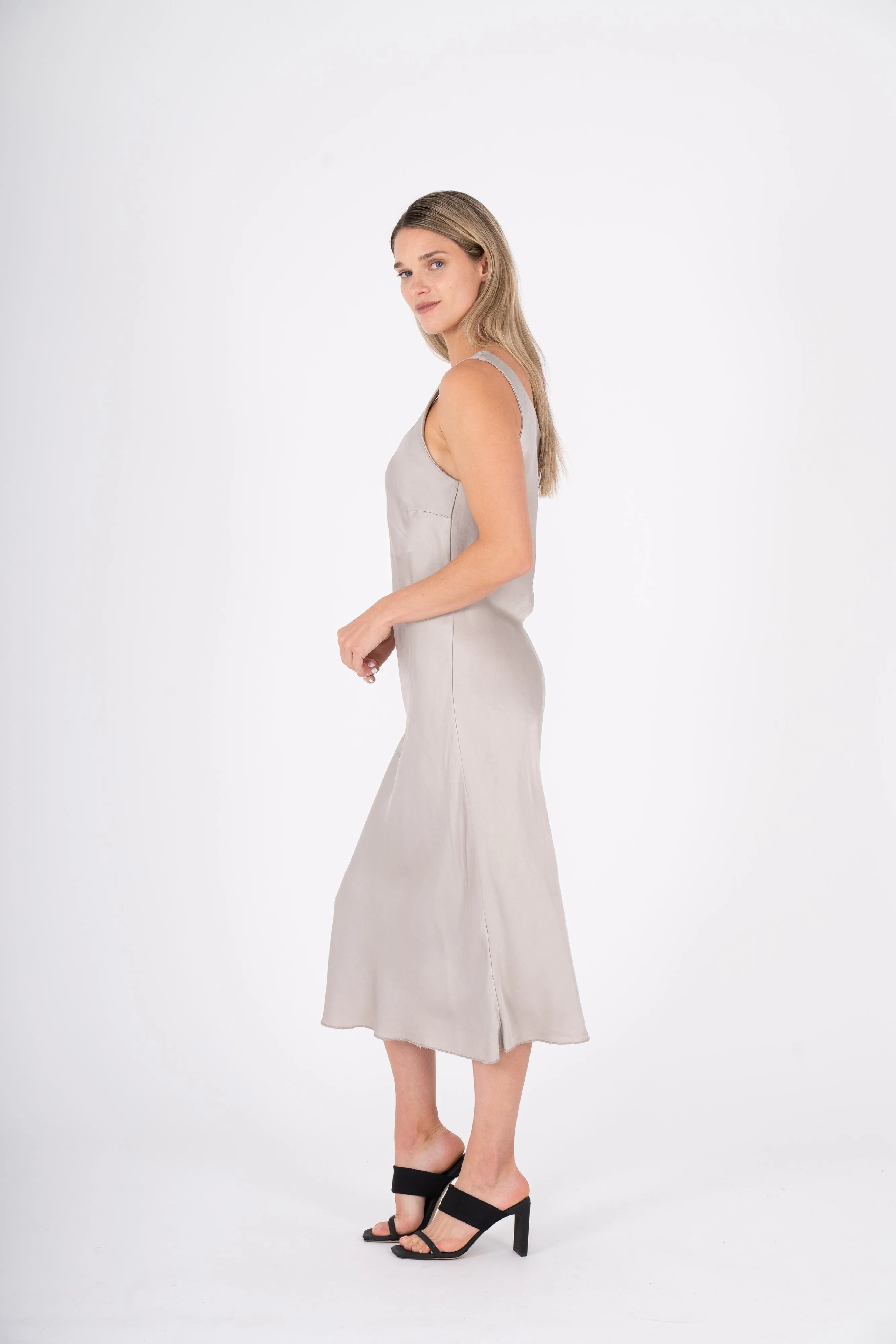 M Made in Italy – Ladies Woven Slip Dress