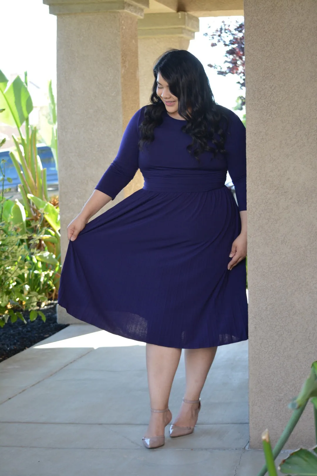 Marseille Violet Dress