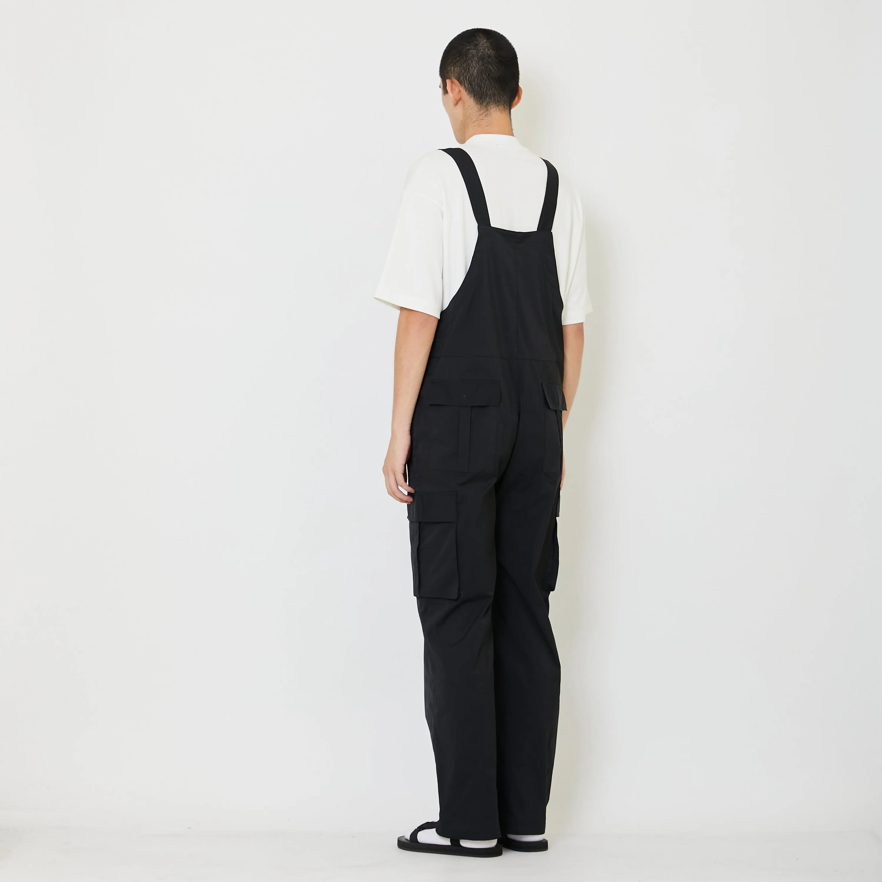 Men Nylon Dungaree - Black - SM2403058B