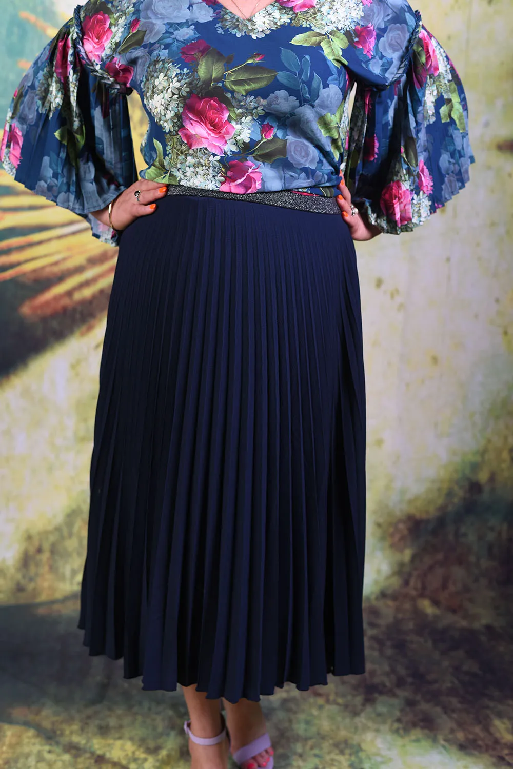 Mila Skirt - Navy