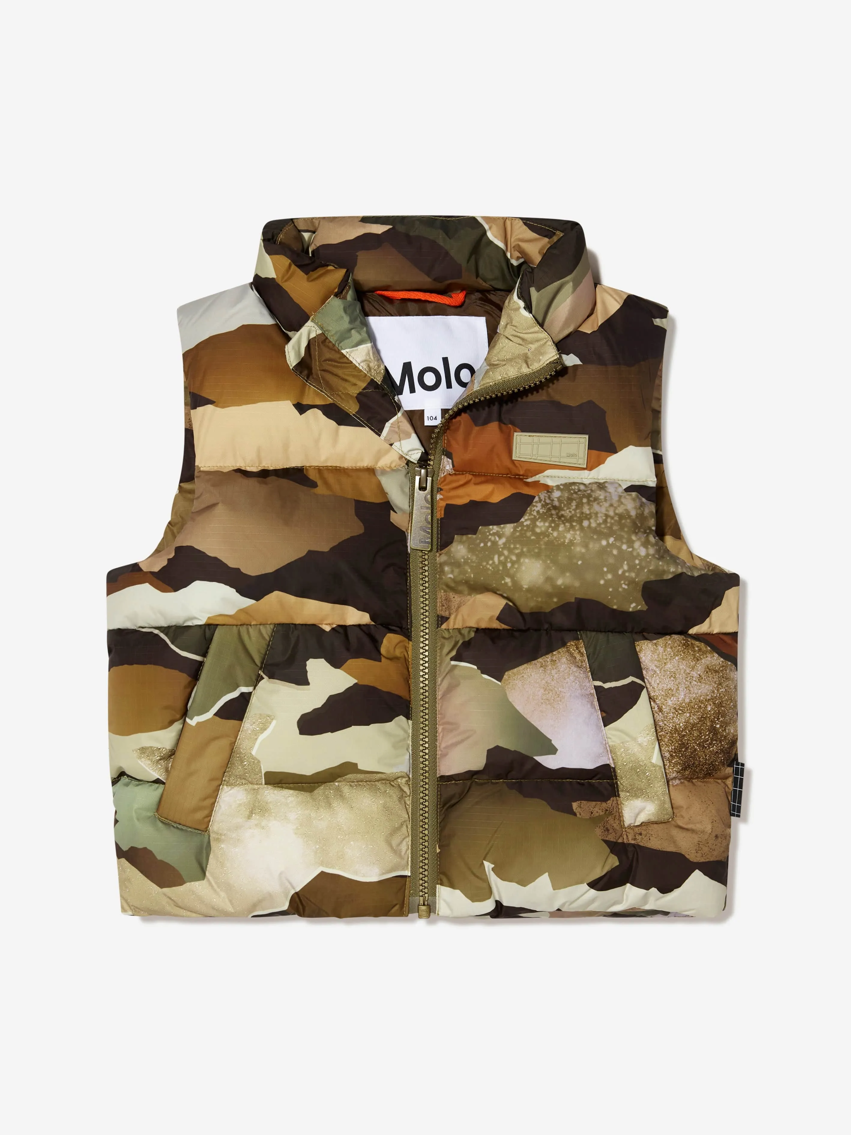 Molo Boys Camouflage Padded Gilet