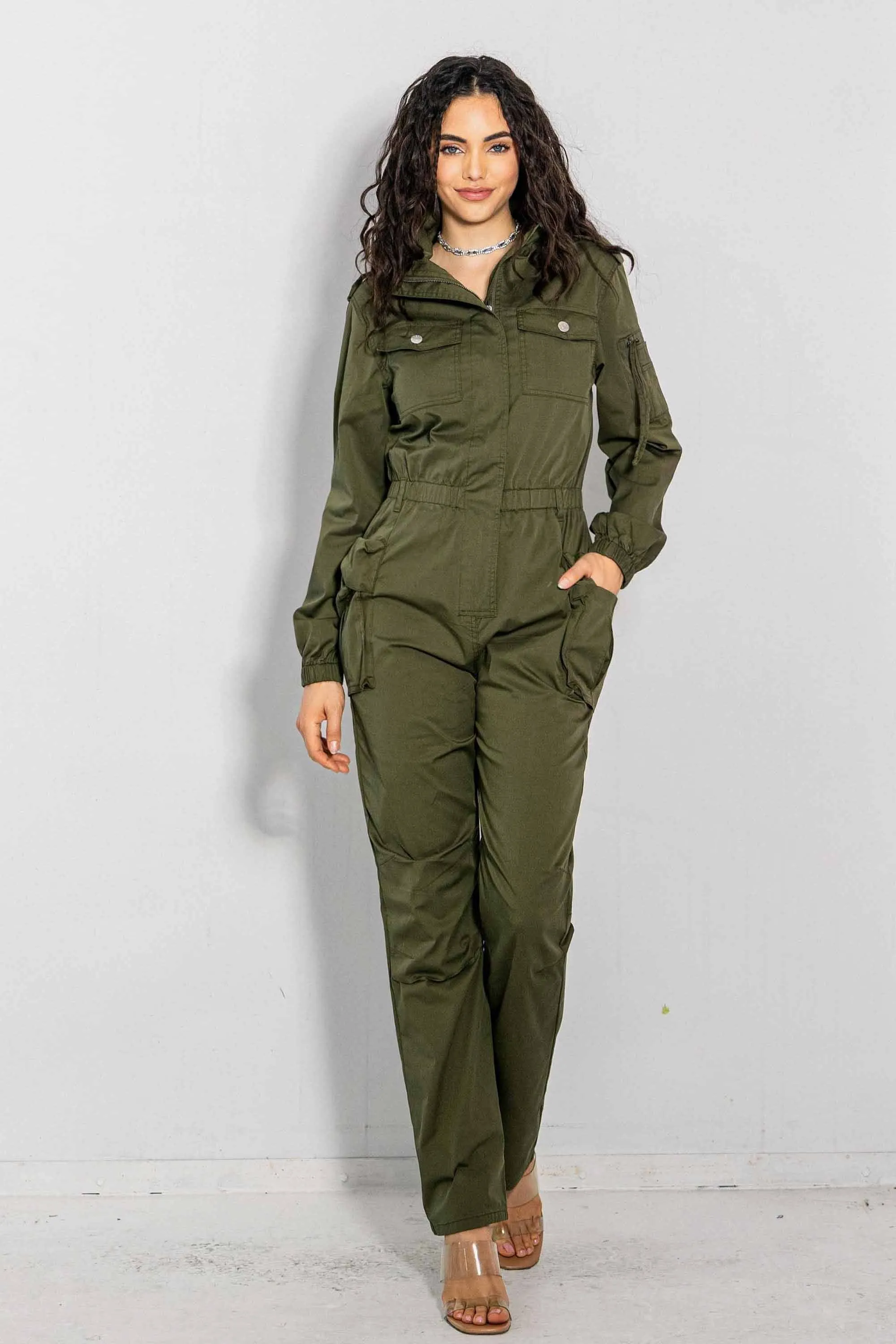 Out Of The Wild Cargo Jumpsuit