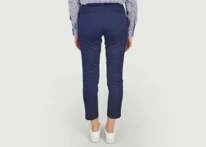 Pantalons Pantalon chino cheville Bleu Marine Polo Ralph Lauren - Bleu Marine - Femme