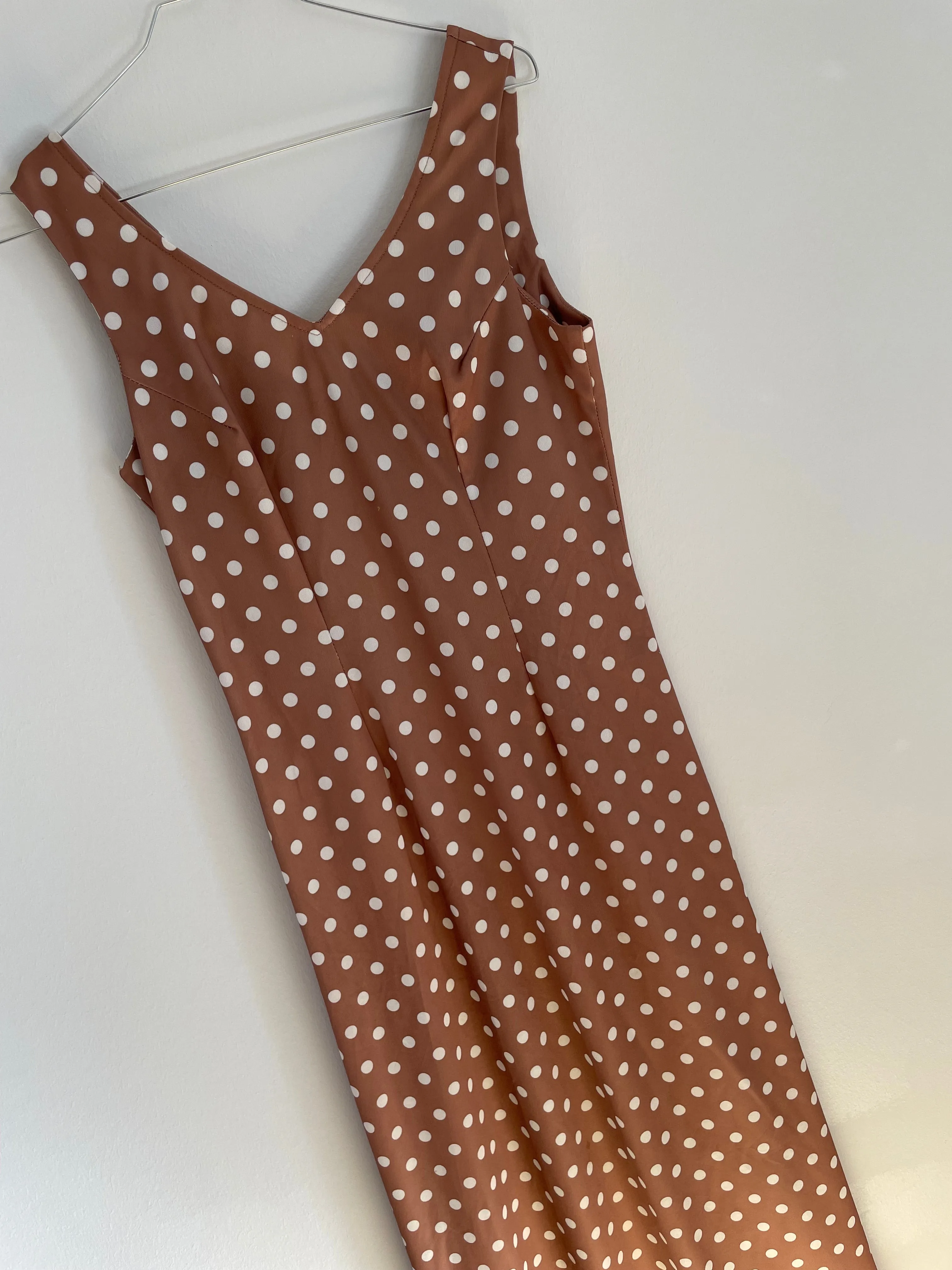 Polka Dot Poly Dress