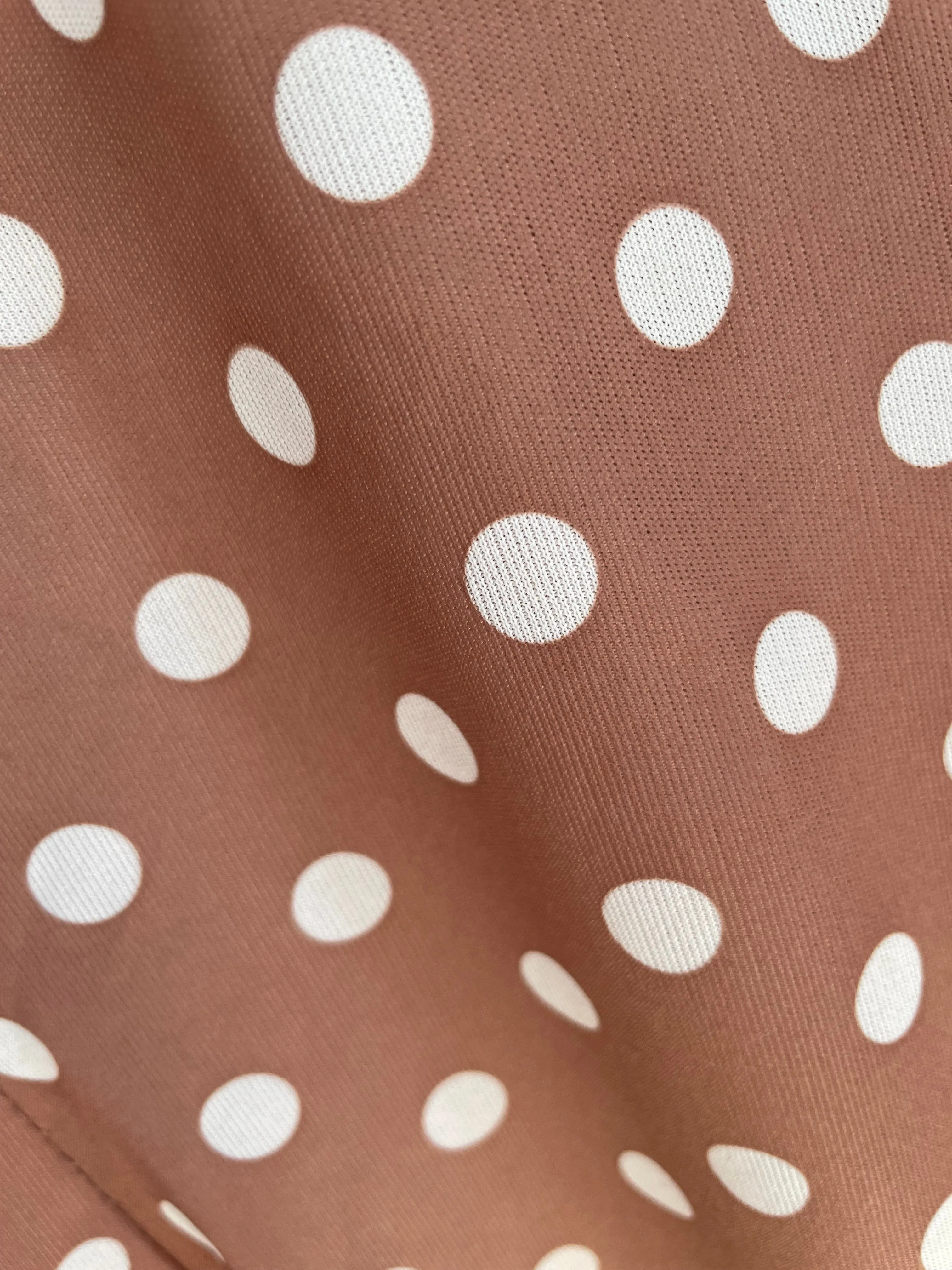 Polka Dot Poly Dress