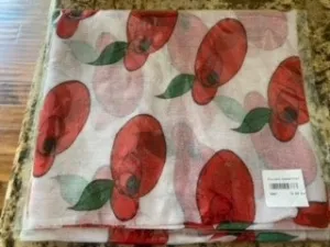 Poppy Scarf