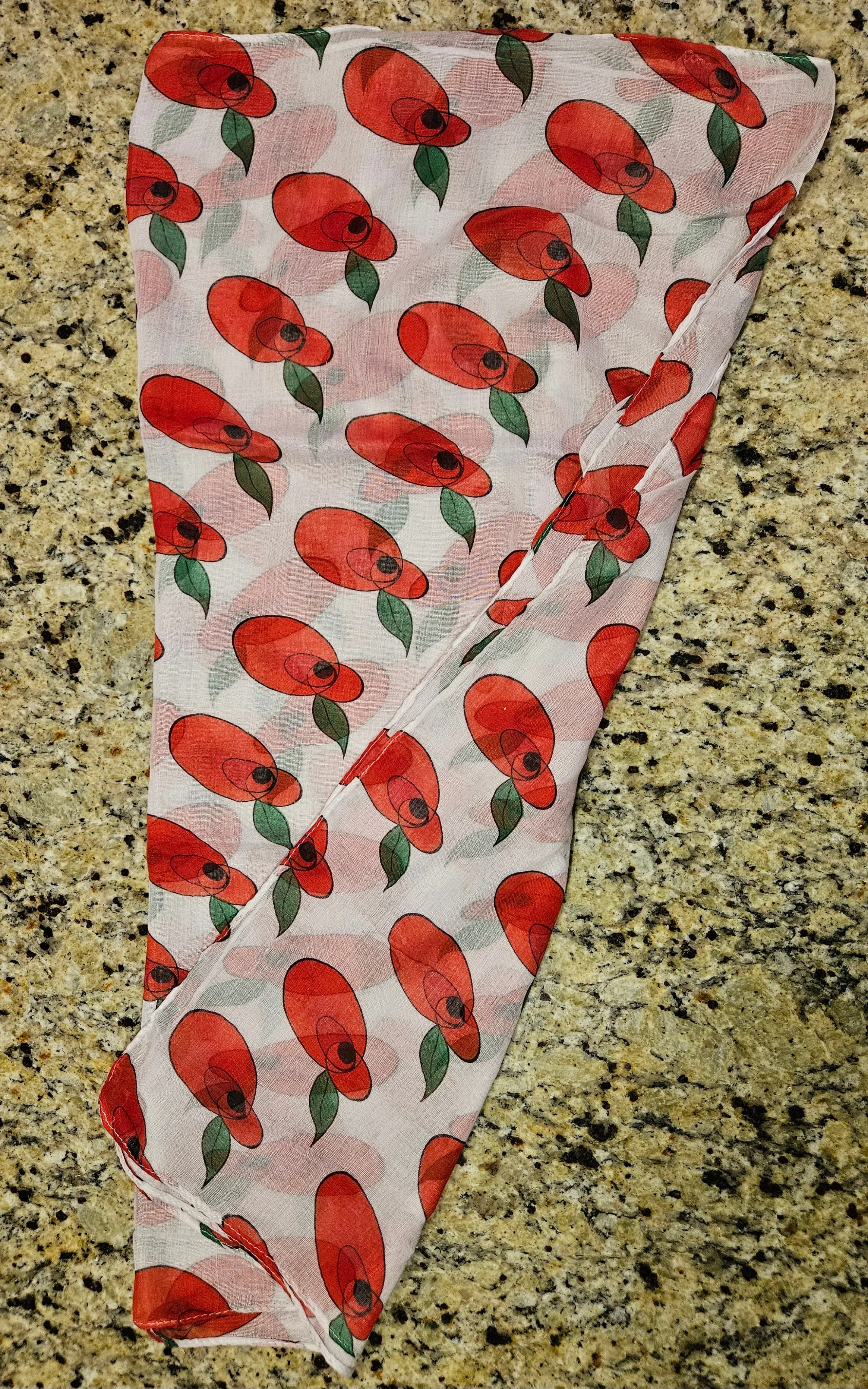 Poppy Scarf