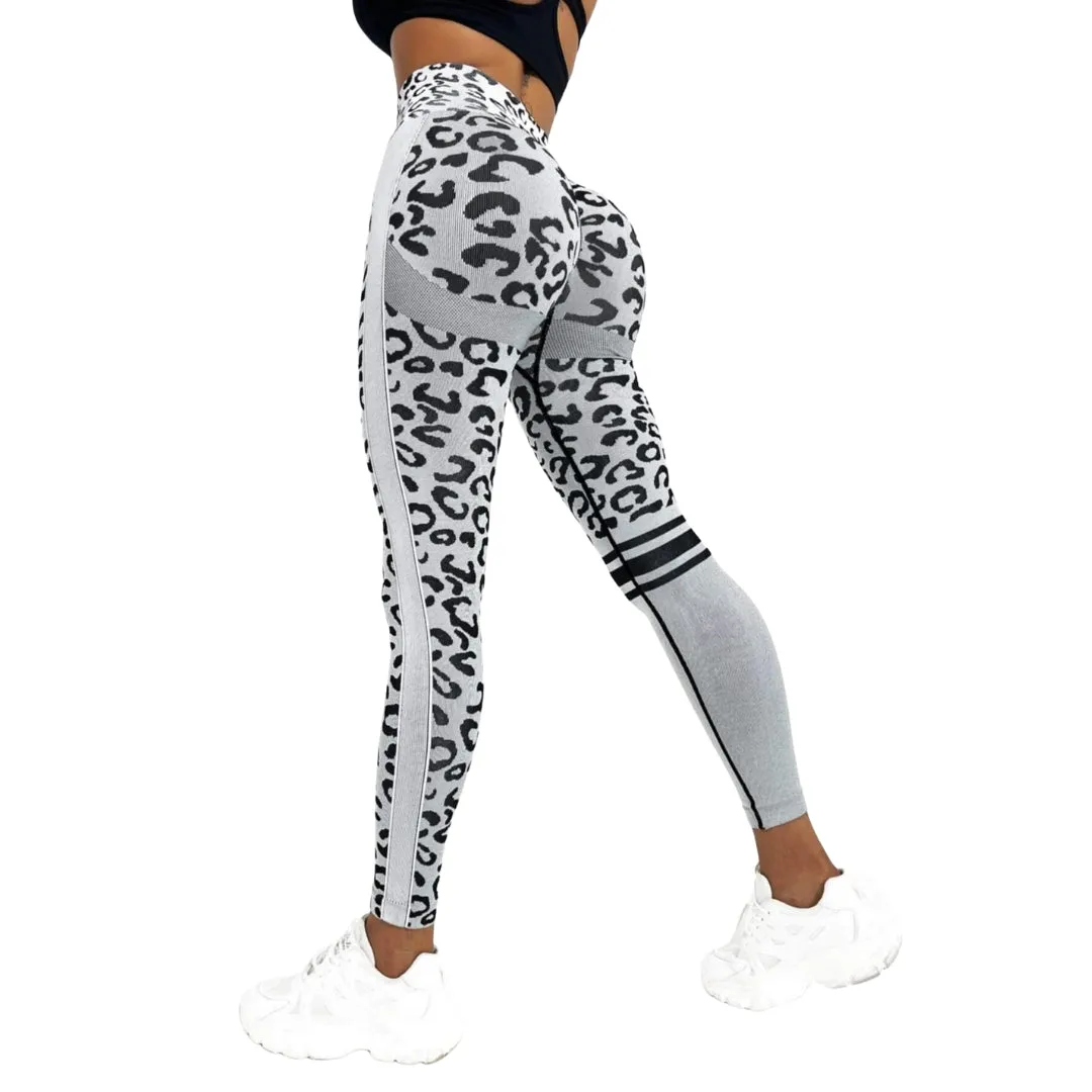 Quinn Contour Leopard Print Leggings