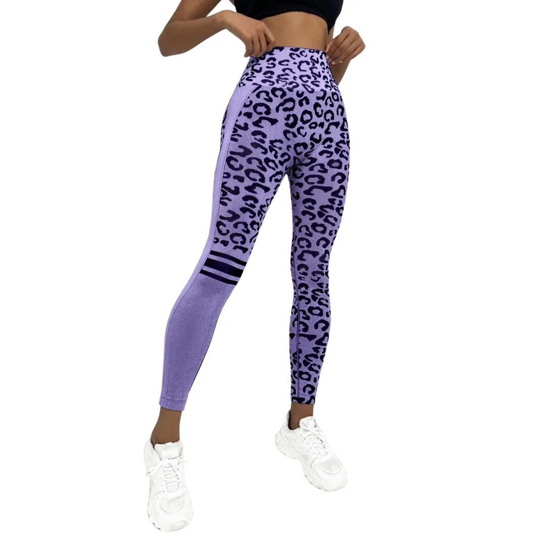 Quinn Contour Leopard Print Leggings