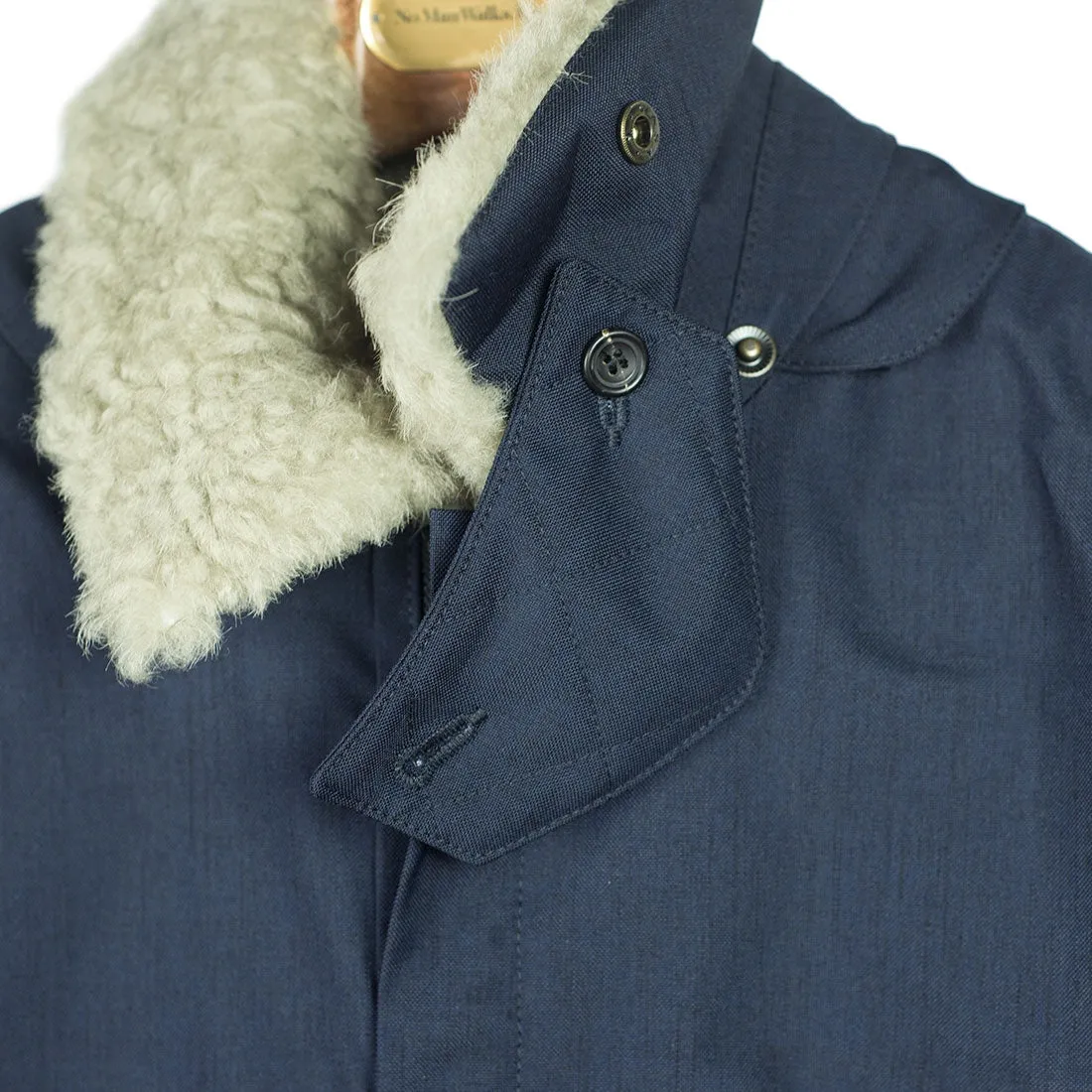 "Bumfreezer" jacket in Mixed Deep Navy fabric