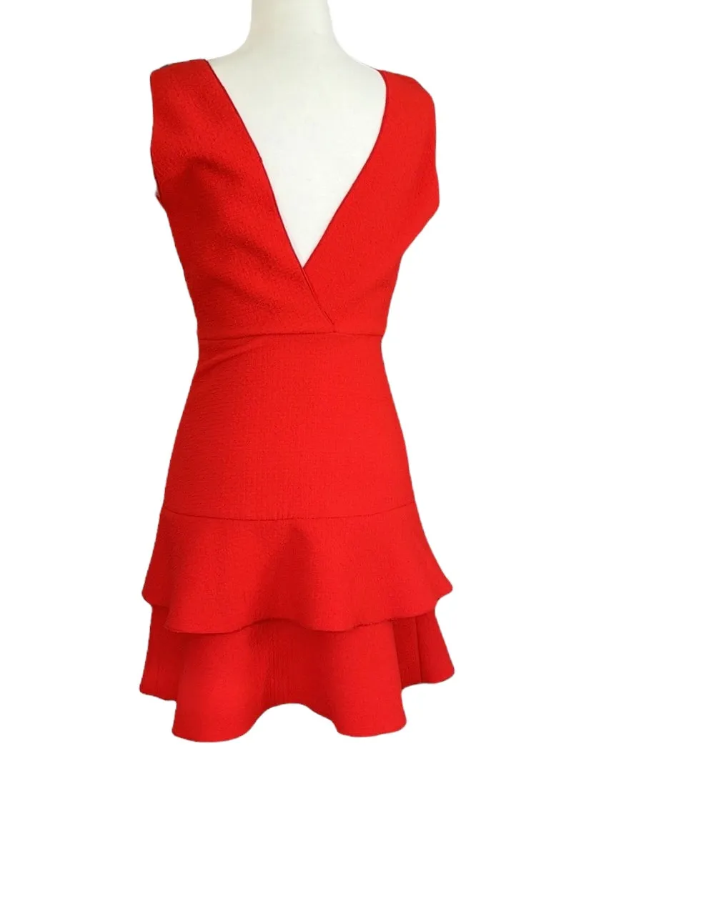 Red Orange Dress - XS