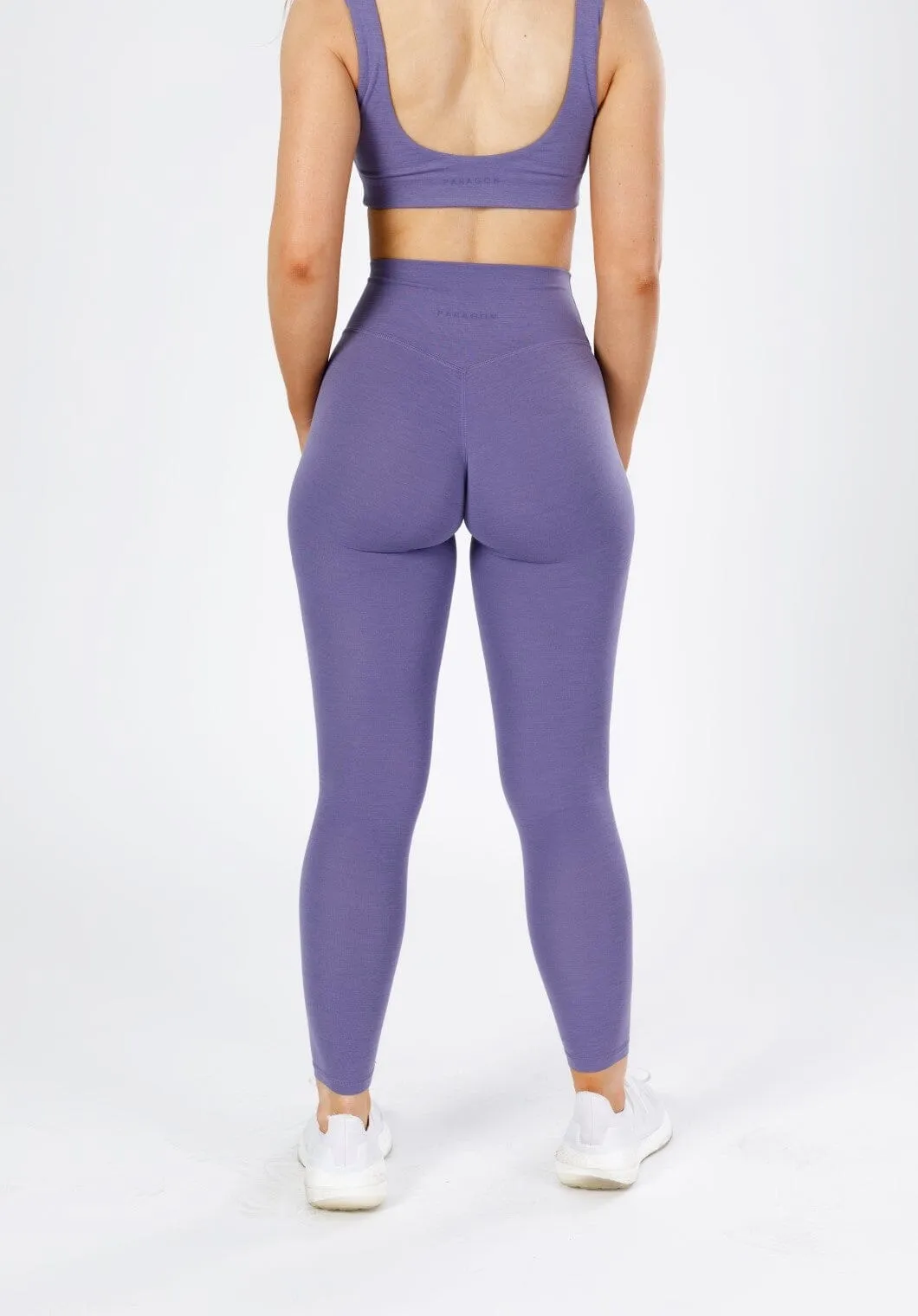 Reluna Spacedye Original Sculptseam™ Legging Purple Static