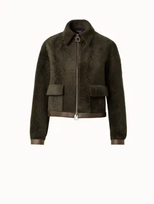 Shearling Short Jacket