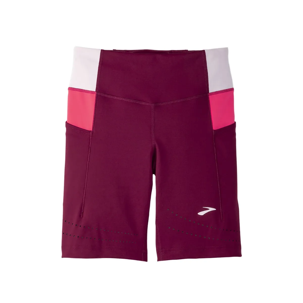 Short Tights Brooks Method 8in Dark Pink Women's