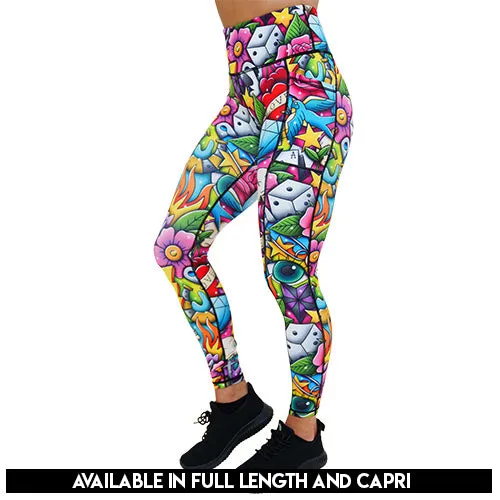 Tattoo Smash Leggings